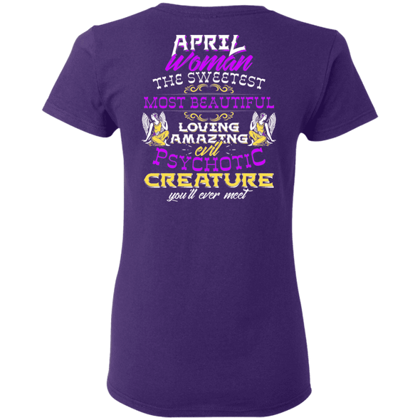 Limited Edition April Sweet Women Back Print Shirts & Hoodies