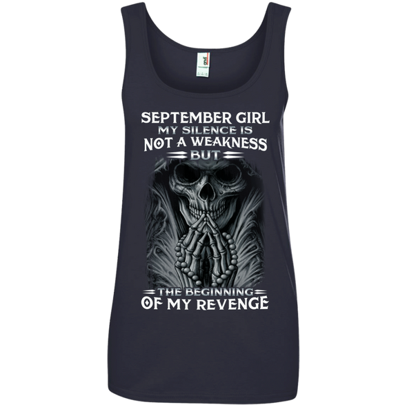 Limited Edition **September Girl My Silence Is Not My Weakness** Shirts & Hoodies