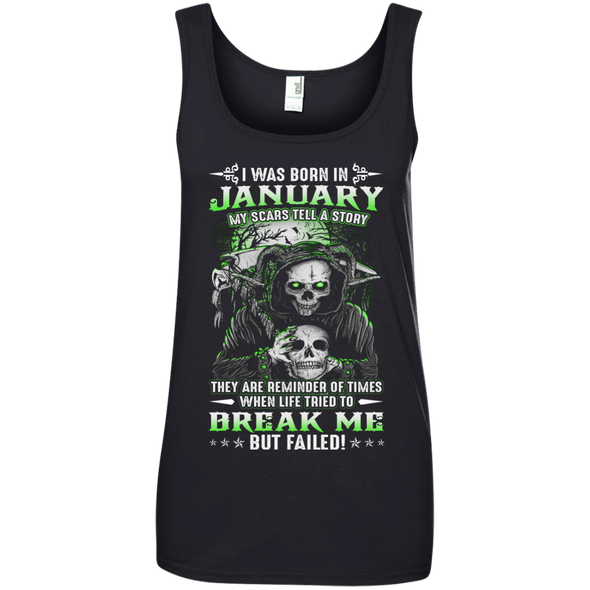 New Edition **January - My Scars Tell My Story** Shirts & Hoodie