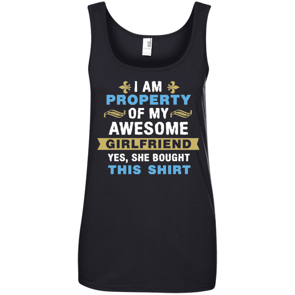 Property of my Awesome Girlfriend Shirts and Hoodies