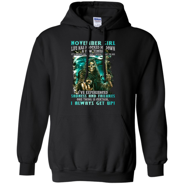Limited Edition **November Girl I Always Get Up** Shirts & Hoodies