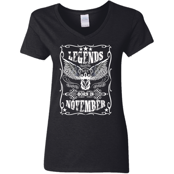 Newly Launched **Legends Are Born In November** Shirts & Hoodies