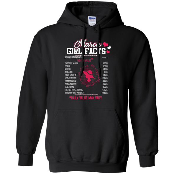 Limited Edition **Facts About March Born Girl** Shirts& Hoodies