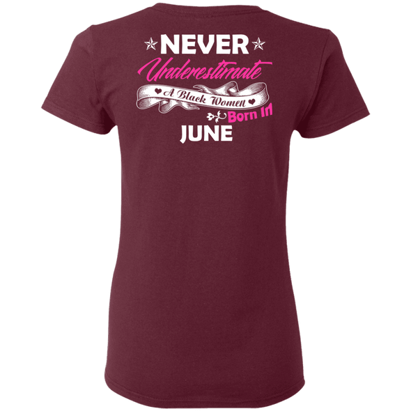 Limited Edition **Black Women Born In June** Shirts & Hoodies