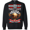 Limited Edition **December Born Guy With Three Side** Shirts & Hodiee