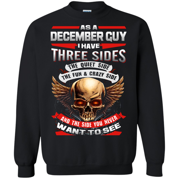 Limited Edition **December Born Guy With Three Side** Shirts & Hodiee