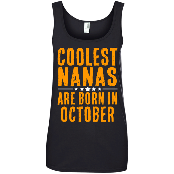 Limited Edition **Coolest Nana Born In October** Shirts & Hoodie