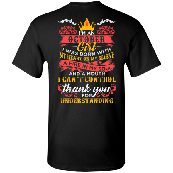 Back Print **October Girl** Perfect Shirts & Hoodies