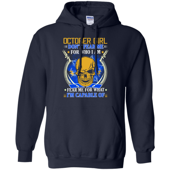 Limited Edition **Don't Fear October Girl** Shirts & Hoodies