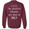 Limited Edition **Wizards Are Born In July** Shirts & Hoodies