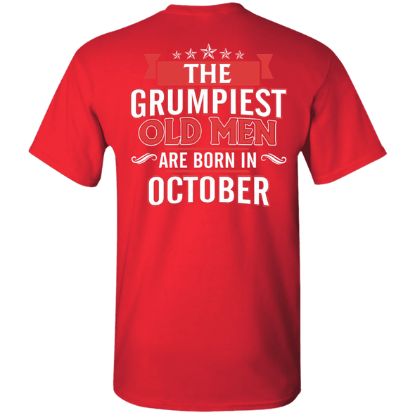 Limited Edition October Grumpiest Old Man Shirts & Hoodies