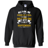 Limited Edition **Champions Are Born In September** Shirts & Hoodies
