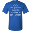 Limited Edition **Wizards Are Born In September** Shirts & Hoodies