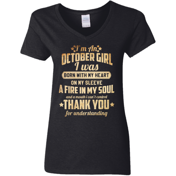 Newly Published **October Girl With Heart & Soul** Shirts & Hoodies