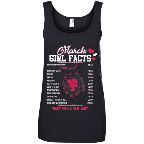 Limited Edition **March Girl Facts** Shirts & Hoodies