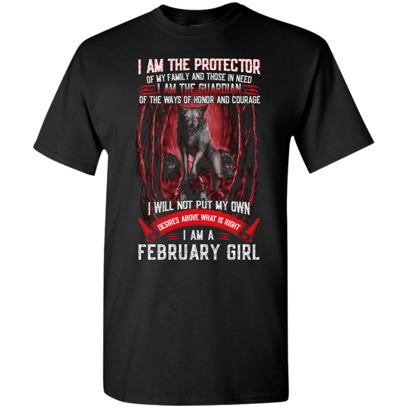 Limited Edition **February Girl The Protector & The Guardian** Shirts & Hoodies