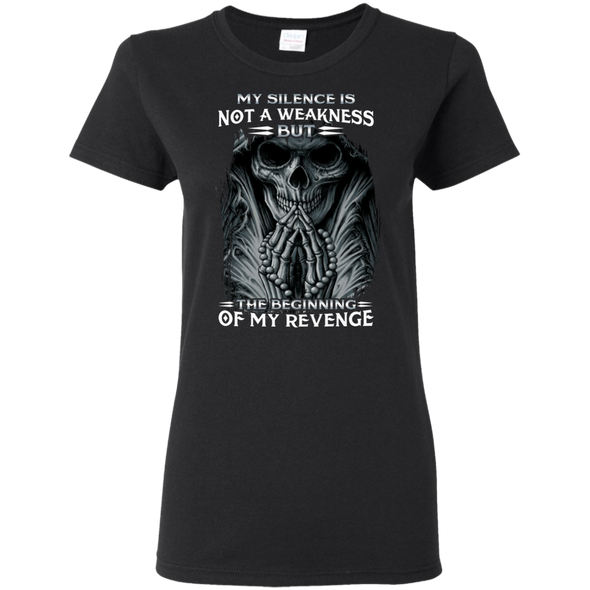 Limited Edition **My Silence Is Not Weekness** Quotation Shirt & Hoodies