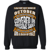 **Wonderful October Girl Covered In Awesome Sauce** Shirts & Hoodies