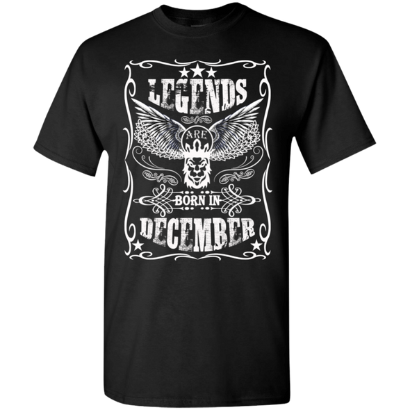 Newly Launched **Legends Are Born In December** Shirts & Hoodies