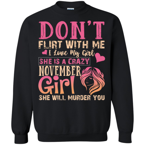 Crazy November Girl **Shirts & Hoodies**