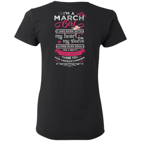 Back Print **Fierce Heart & Soul** March Girl