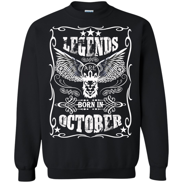 Newly Launched **Legends Are Born In October** Shirts & Hoodies