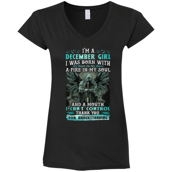 Limited Edition**December Girl Born With Fire In A Soul** Shirts & Hoodie