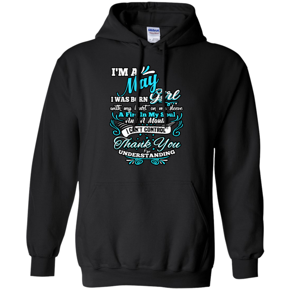 Latest Edition **May Girl With Fire In A Soul** Shirts & Hoodies