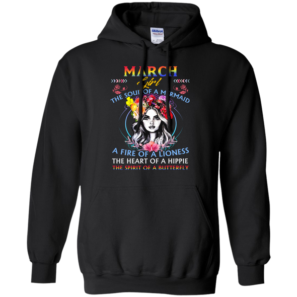 Limited Edition **March Girl Fire Of Lioness** Shirts & Hoodies