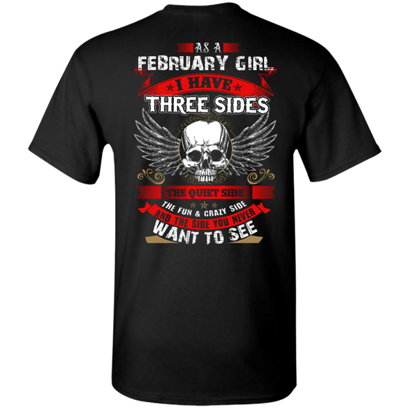 Limited Edition **February Girl With Three Sides** Shirts & Hoodies