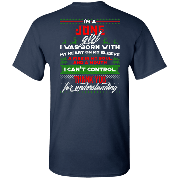 LIMITED EDITION JUNE GIRL CHRISTMAS BACK PRINT SHIRTS & HOODIES