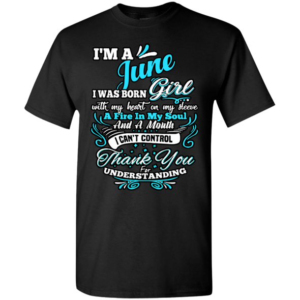 Latest Edition **June Girl With Fire In A Soul** Shirts & Hoodies