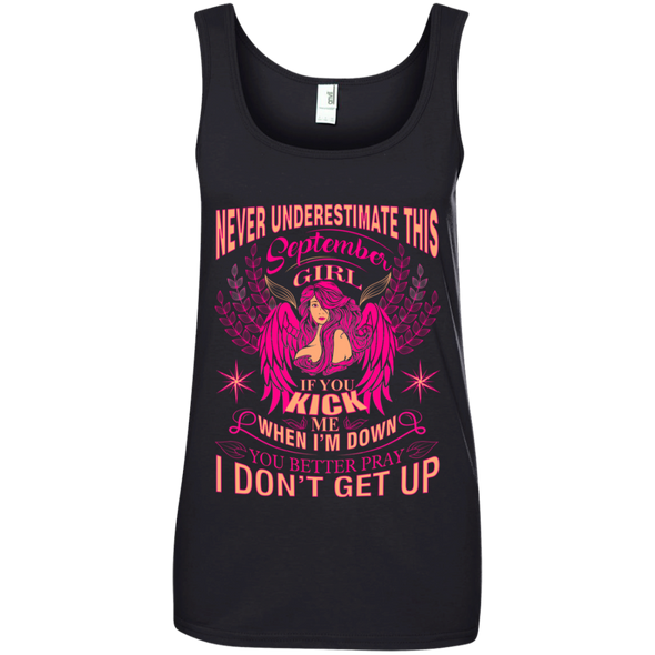 Limited Edition **Never Underestimate September Girl** Shirts & Hoodies