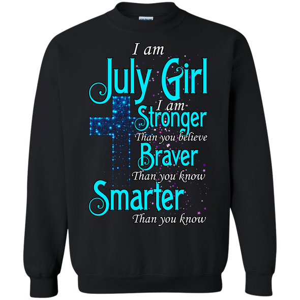 Limited Edition **Strong Brave Smarter July Girl** Shirts & Hoodies