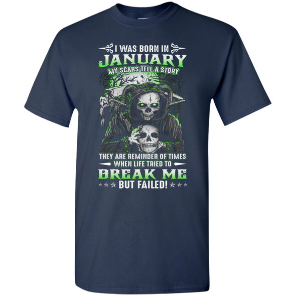 New Edition **January - My Scars Tell My Story** Shirts & Hoodie