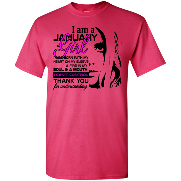 Newly Launched**January Born Girl Shirts & Hoodies**