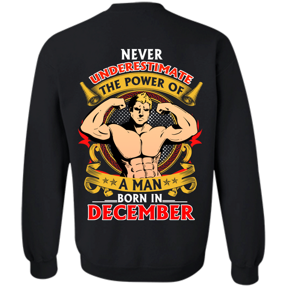 Limited Edition **Power Of A Man Born In December** Shirts & Hoodies