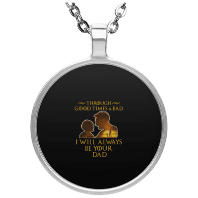Limited Edition Dad & Son Circle Necklace