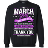 Limited Edition **March Girls Heart On Sleevess**Shirts & Hoodies
