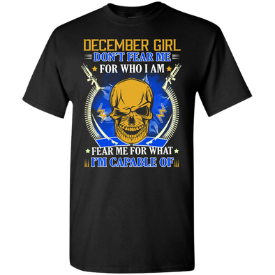 Limited Edition **Don't Fear December Girl** Shirts & Hoodies
