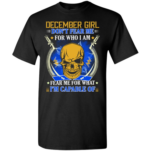 Limited Edition **Don't Fear December Girl** Shirts & Hoodies