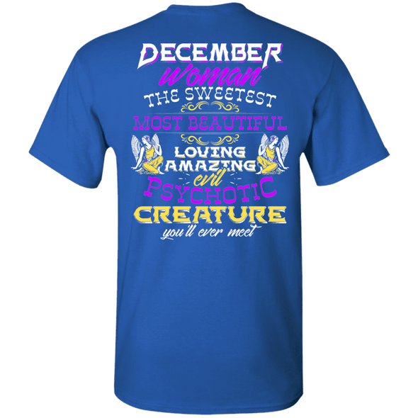Limited Edition December Sweet Women Back Print Shirts & Hoodies
