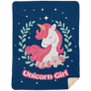 Limited Edition Unicorn Girl Blanket