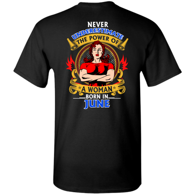 Limited Edition **Power Of Women Born In June** Shirts & Hoodies