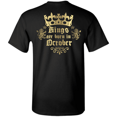 Limited Edition **Kings Are Born In October** Shirts & Hoodies