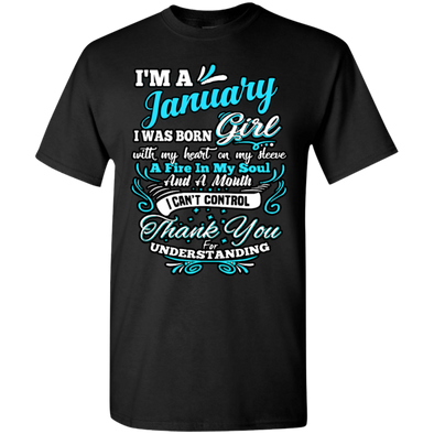 Latest Edition **January Girl With Fire In A Soul** Shirts & Hoodies