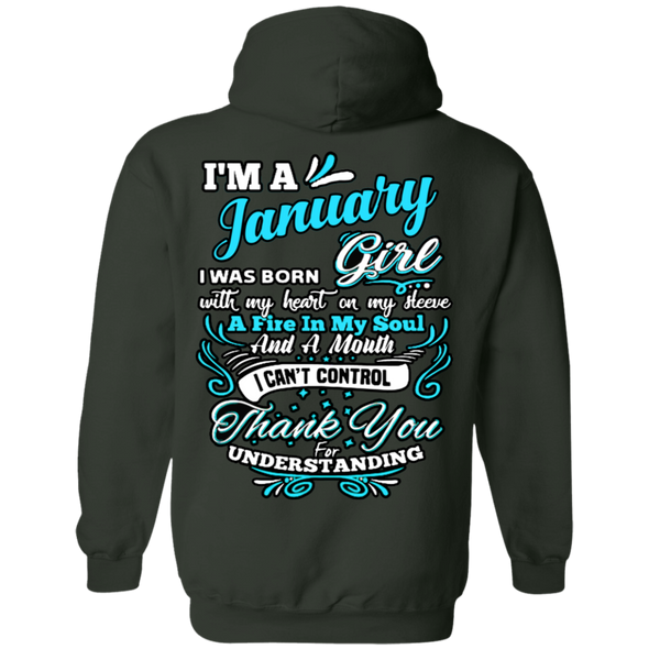 Newly Launched**January Girl Back Print Shirts & Hoodies**