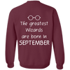 Limited Edition **Wizards Are Born In September** Shirts & Hoodies