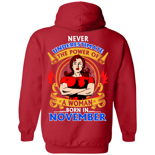 Limited Edition **Power Of Women Born In November** Shirts & Hoodies