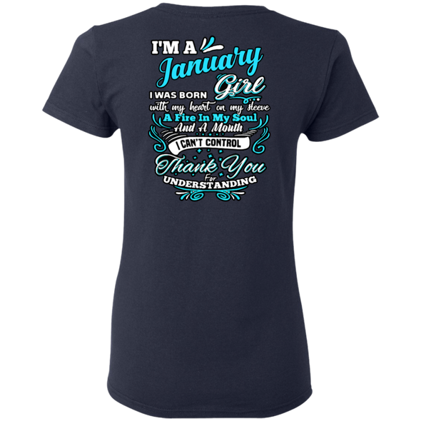 Newly Launched**January Girl Back Print Shirts & Hoodies**